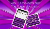 SlideIT Purple Metal Skin screenshot 5