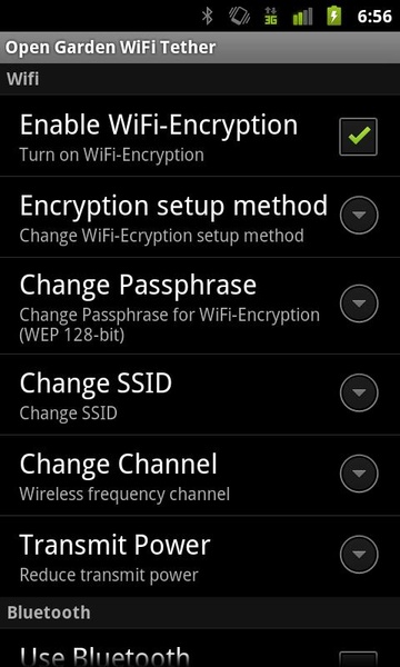 Open Garden WiFi Tether - Preview 2