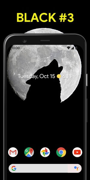 BLACKN - Black Wallpaper HD - Preview 3