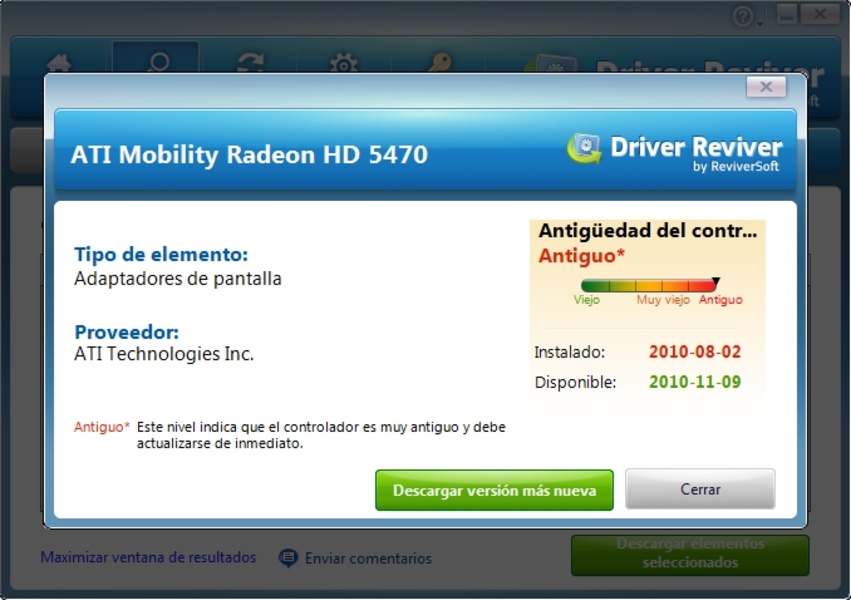 Ati radeon 5470 online driver