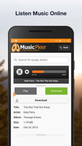 MusicPleer - Free Online Music App for Android - Download the APK from  Uptodown