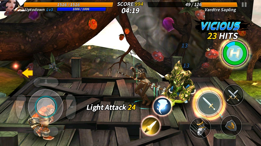 Melhor Jogo de Ação Para Android Chrono Blade - Loucura Game