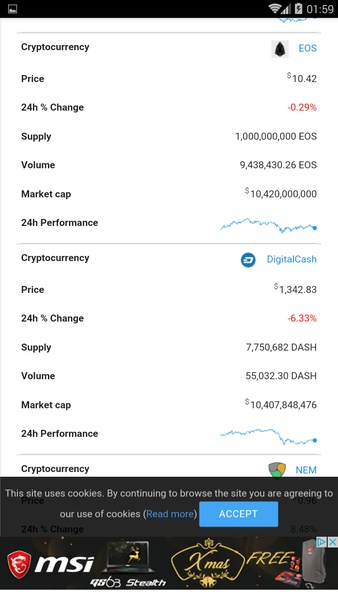 Coin Compare - Cryptocurrency Exchange - Preview 6