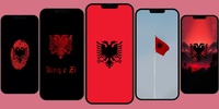 Albania Flag Wallpapers screenshot 1