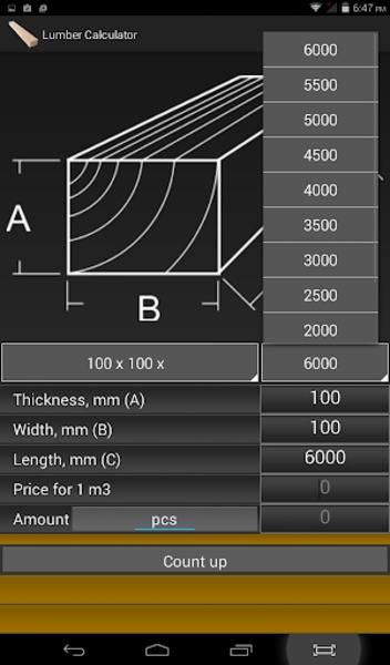 Lumber Calculator - Preview 14