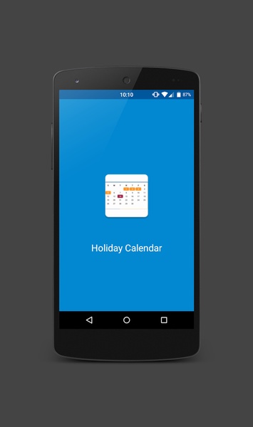 Holiday Calendar - Preview 1