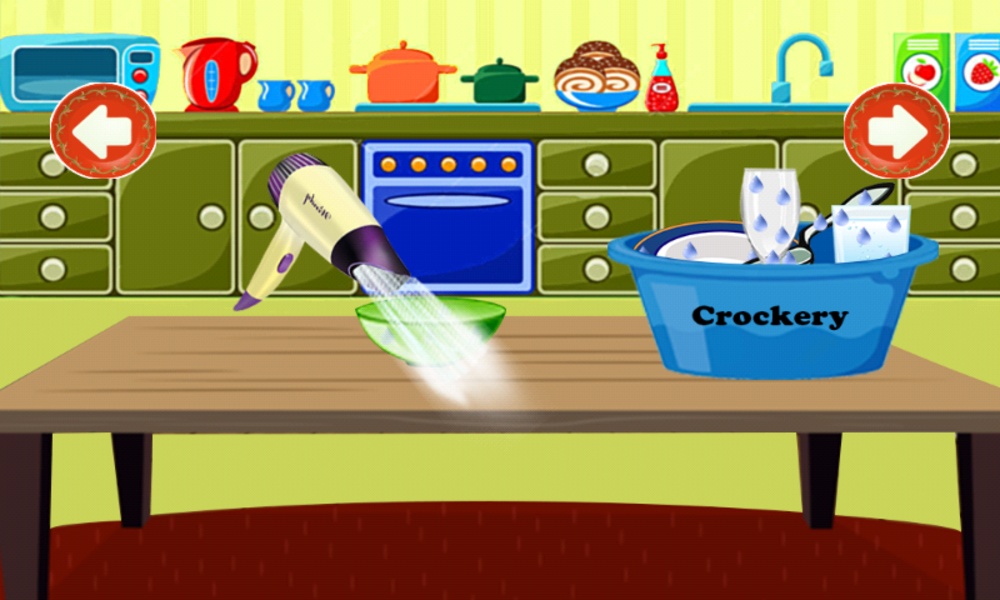 Mother Washing Dishes - Preview 3