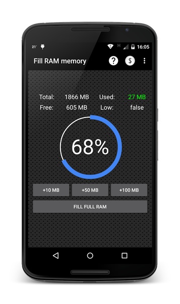 Fill RAM memory - Preview 3