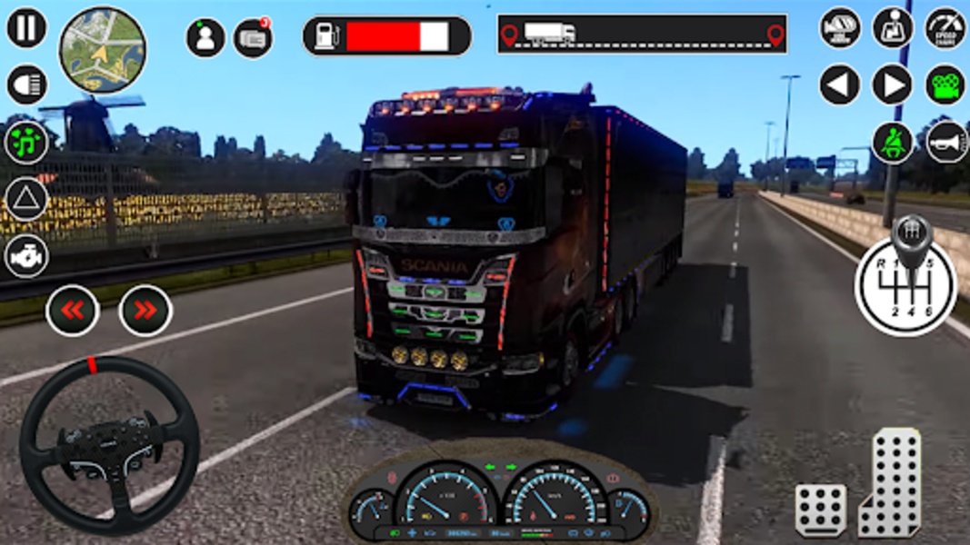 US Modern Heavy Grand Truck 3D - Preview 8