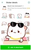 Mochi Cat Animated Stickers screenshot 3