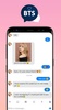 BTS Messenger - Blackpink Chat Simulator, BTS Love screenshot 1
