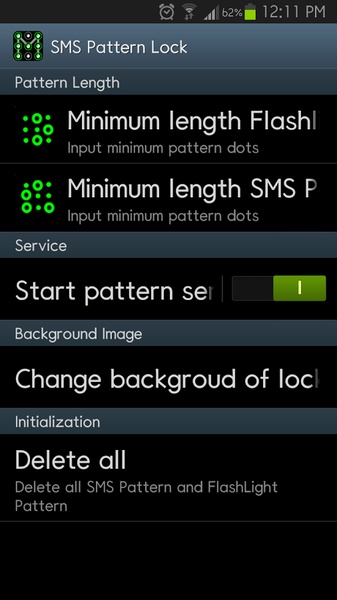 SMS Pattern Lock - Preview 1