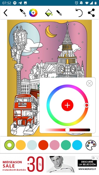 DyeIt: free antistress coloring book - Preview 5