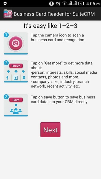 Business Card Reader for SuiteCRM - Preview 8