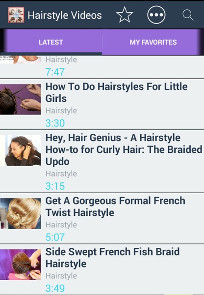Hairstyle Videos - Preview 1
