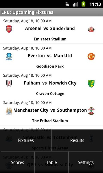 Simple EPL Scores - Preview 3
