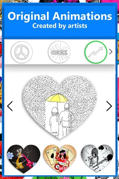 GIF Hearts - Preview 1