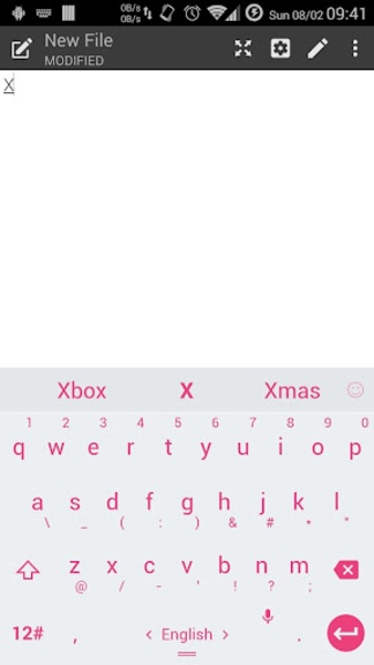 Theme x TouchPal Lollipop Pink - Preview 5