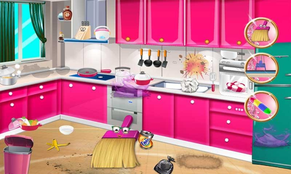Pregnant Princess Cleaning Home - Preview 4