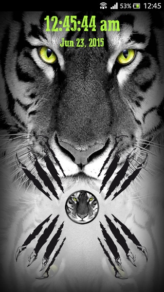 Tiger Sequence Screen Lock - Preview 10