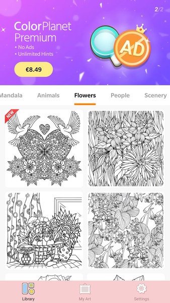 Baixar Happy Color – jogo de colorir con números APK