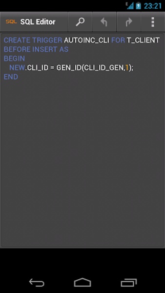 SQL Editor - Preview 1