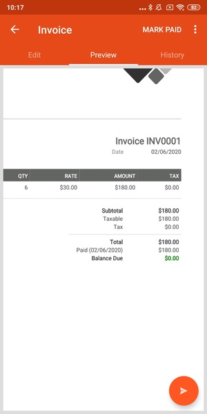 Invoice Simple - Preview 1