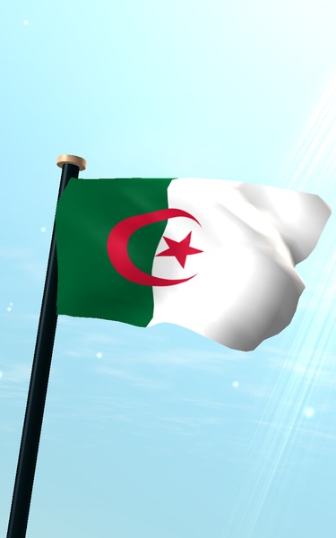 Algeria Flag 3D Free - Preview 5