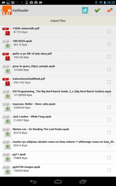 KaiReader - Preview 2