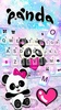 Galaxy Heart Panda Theme screenshot 1