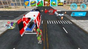 Police Robot Speed Superhero Rescue Mission Games screenshot 1