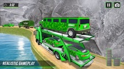 Army Cargo Transport Games screenshot 2