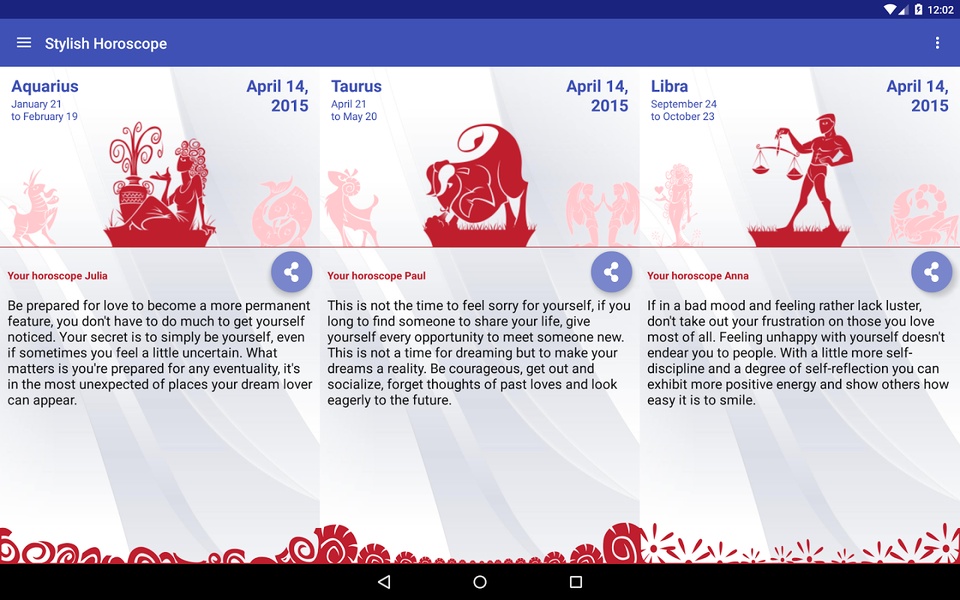 Stylish Horoscope - Preview 1