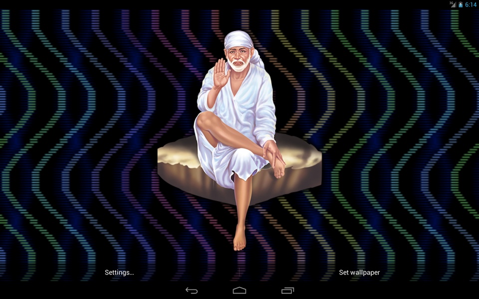 Sai Baba Ji Live Wallpaper - Preview 4