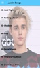 Justin Bieber-Songs Offline (46 songs) screenshot 2
