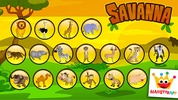 Savanna - Puzzles and Coloring screenshot 2