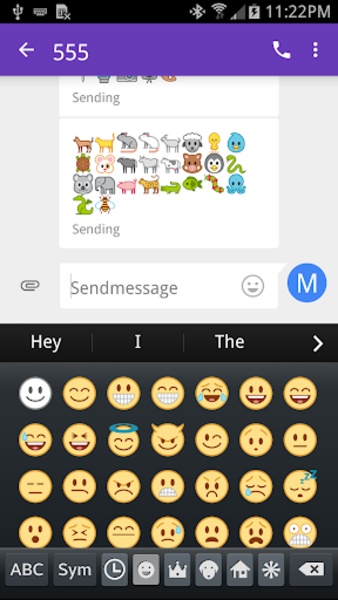 Emoji Font 4 - Preview 1