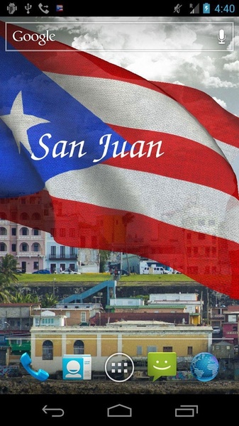 3D Puerto Rico Flag LWP - Preview 5