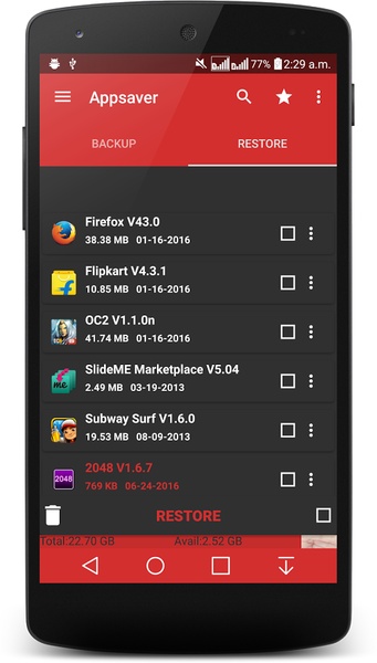 Appsaver - Preview 5
