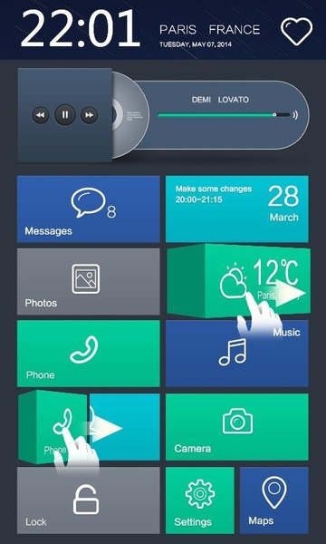 Boxes Theme - Preview 2