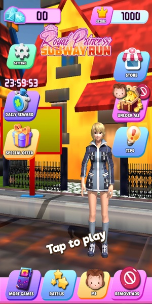 Royal Princess Subway Run - Preview 1