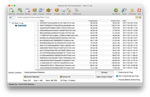 Express Zip Free File Compression for Mac screenshot 3