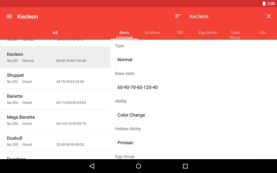 Poke Database - Preview 4