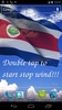 3D Costa Rica Flag LWP screenshot 6