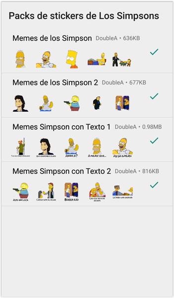 Stickers de los Simpsons - Preview 3
