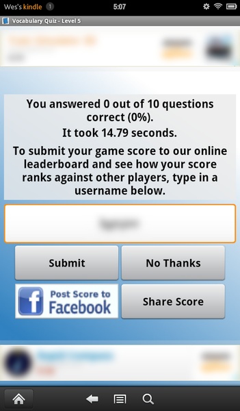 English Vocabulary Level 5 - Preview 2