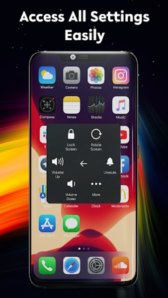 Assistive Touch iOS 16 - Preview 7