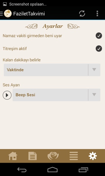 Fazilet Takvimi - Preview 2