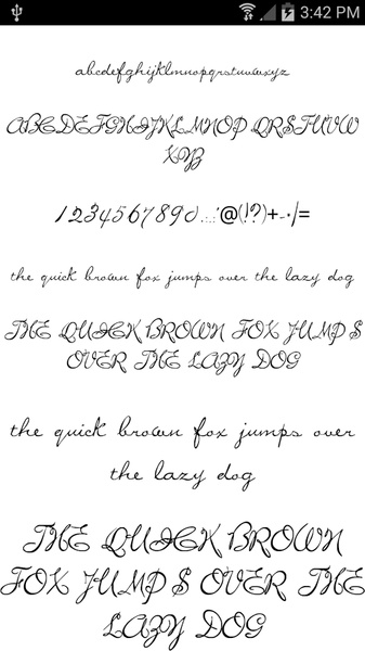 Script Fonts 50 - Preview 7