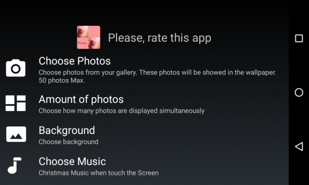 Romantic Photo Gallery Live Wallpaper - Preview 1